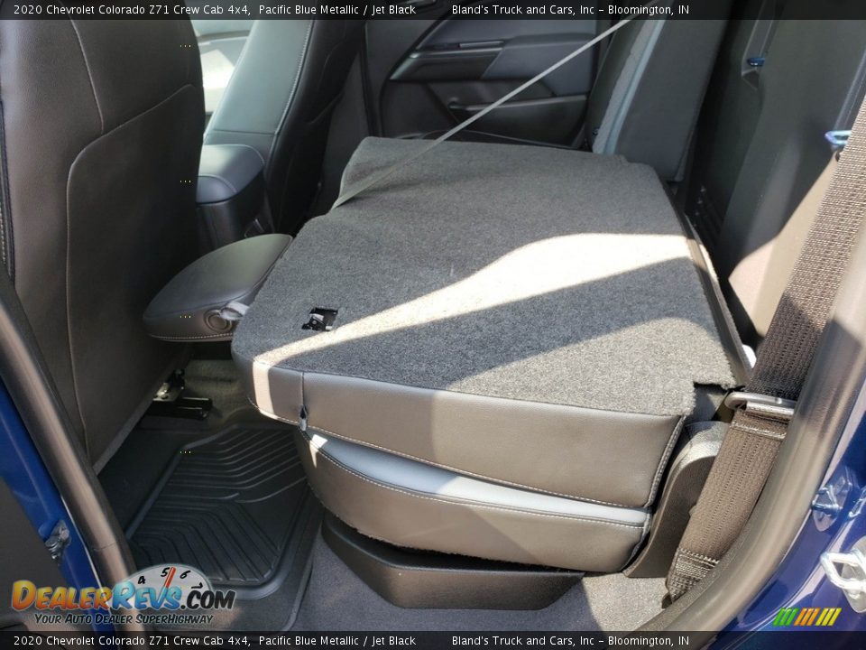 2020 Chevrolet Colorado Z71 Crew Cab 4x4 Pacific Blue Metallic / Jet Black Photo #31