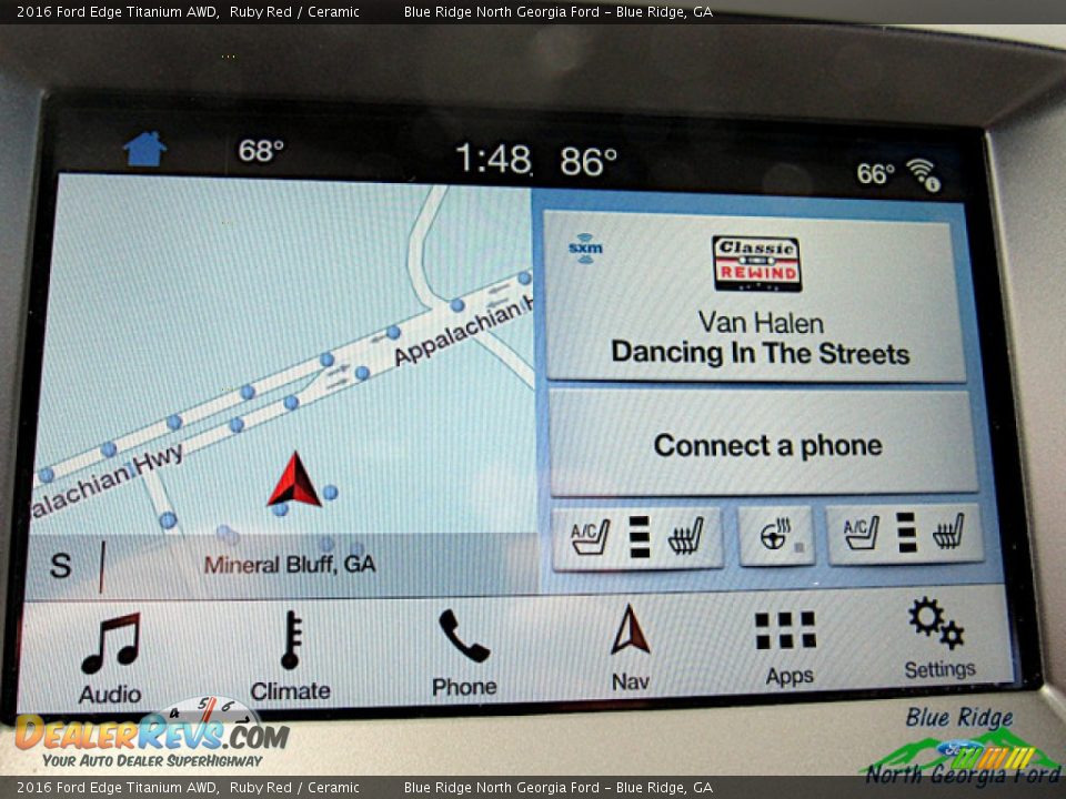 2016 Ford Edge Titanium AWD Ruby Red / Ceramic Photo #18