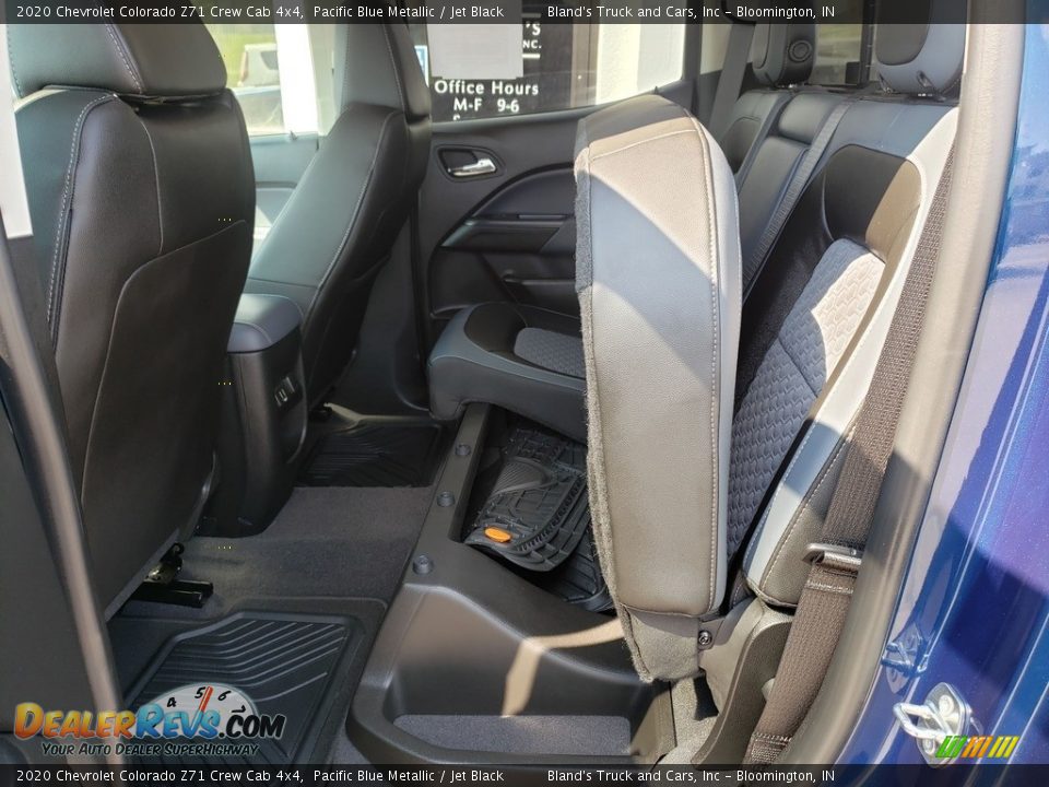 2020 Chevrolet Colorado Z71 Crew Cab 4x4 Pacific Blue Metallic / Jet Black Photo #32