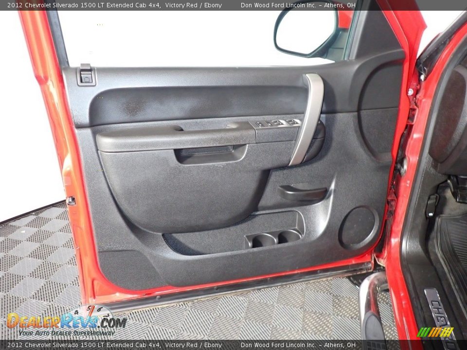 2012 Chevrolet Silverado 1500 LT Extended Cab 4x4 Victory Red / Ebony Photo #15