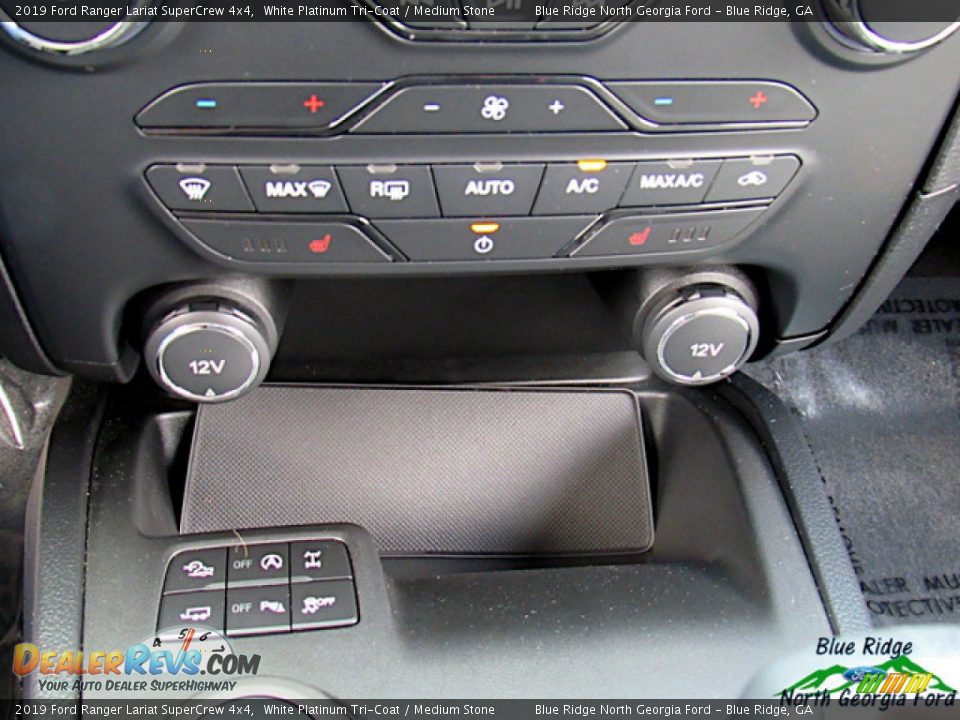 2019 Ford Ranger Lariat SuperCrew 4x4 White Platinum Tri-Coat / Medium Stone Photo #23