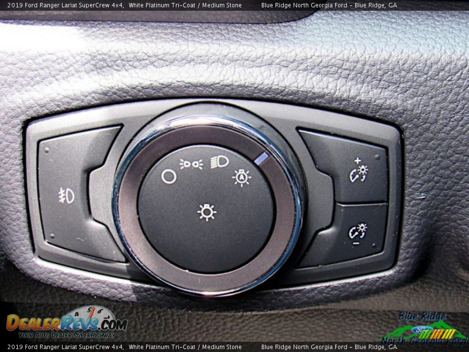 2019 Ford Ranger Lariat SuperCrew 4x4 White Platinum Tri-Coat / Medium Stone Photo #24