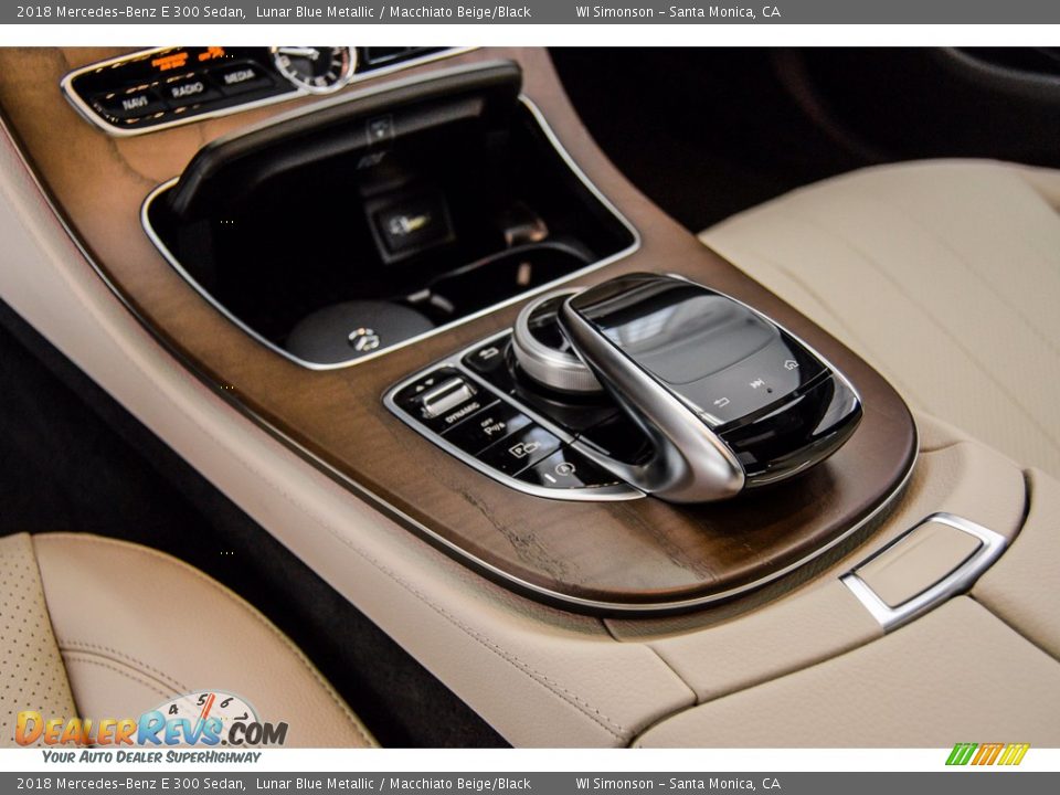 2018 Mercedes-Benz E 300 Sedan Lunar Blue Metallic / Macchiato Beige/Black Photo #7