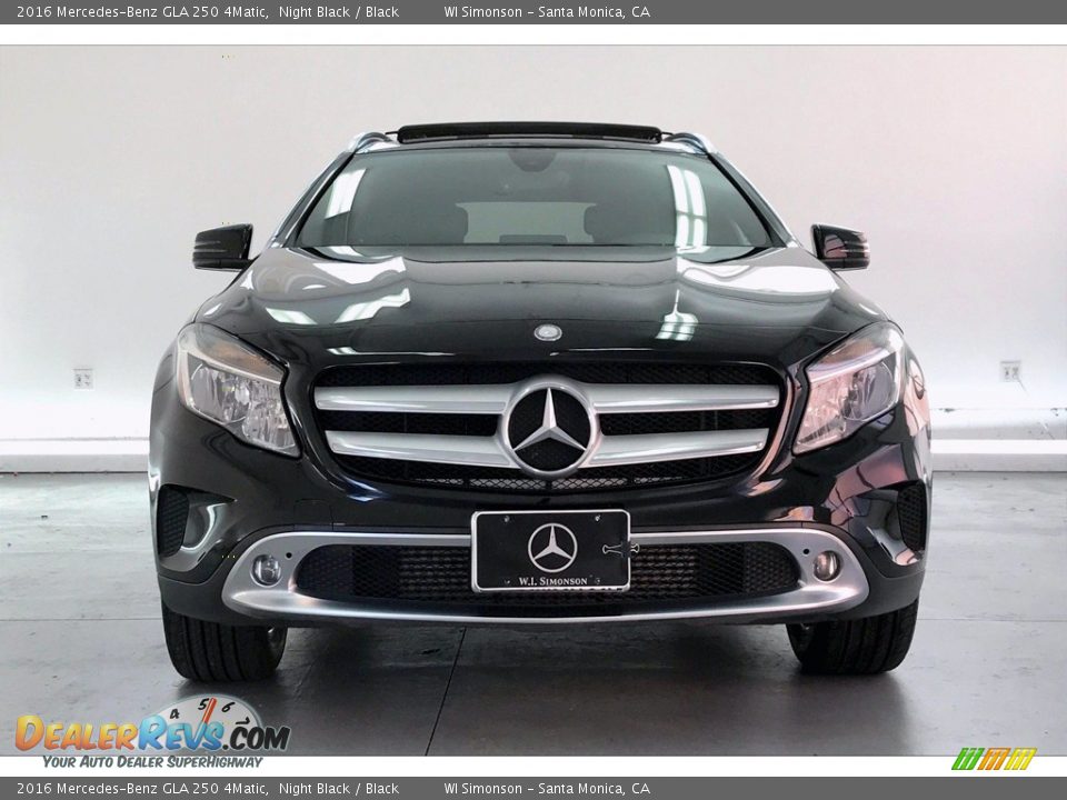 2016 Mercedes-Benz GLA 250 4Matic Night Black / Black Photo #2