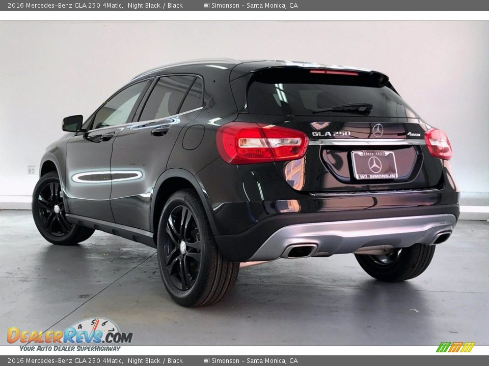 2016 Mercedes-Benz GLA 250 4Matic Night Black / Black Photo #10