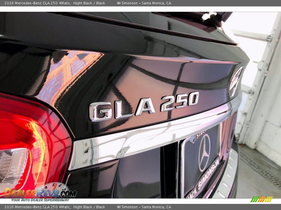 2016 Mercedes-Benz GLA 250 4Matic Night Black / Black Photo #27