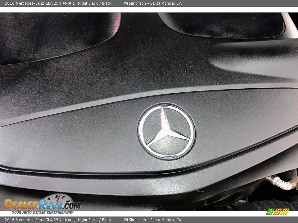 2016 Mercedes-Benz GLA 250 4Matic Night Black / Black Photo #31