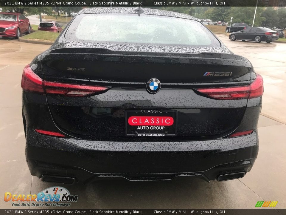 2021 BMW 2 Series M235 xDrive Grand Coupe Black Sapphire Metallic / Black Photo #4