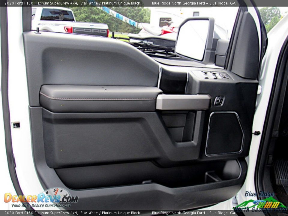 2020 Ford F150 Platinum SuperCrew 4x4 Star White / Platinum Unique Black Photo #10