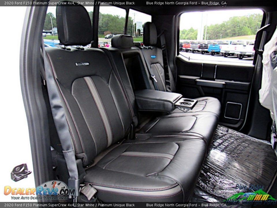 2020 Ford F150 Platinum SuperCrew 4x4 Star White / Platinum Unique Black Photo #13
