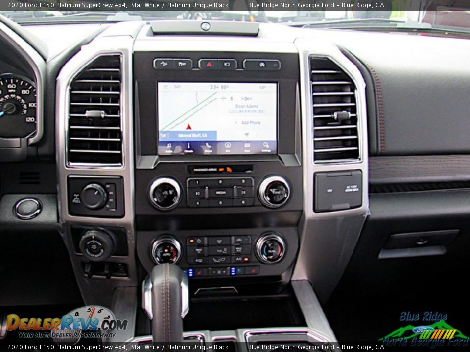2020 Ford F150 Platinum SuperCrew 4x4 Star White / Platinum Unique Black Photo #19