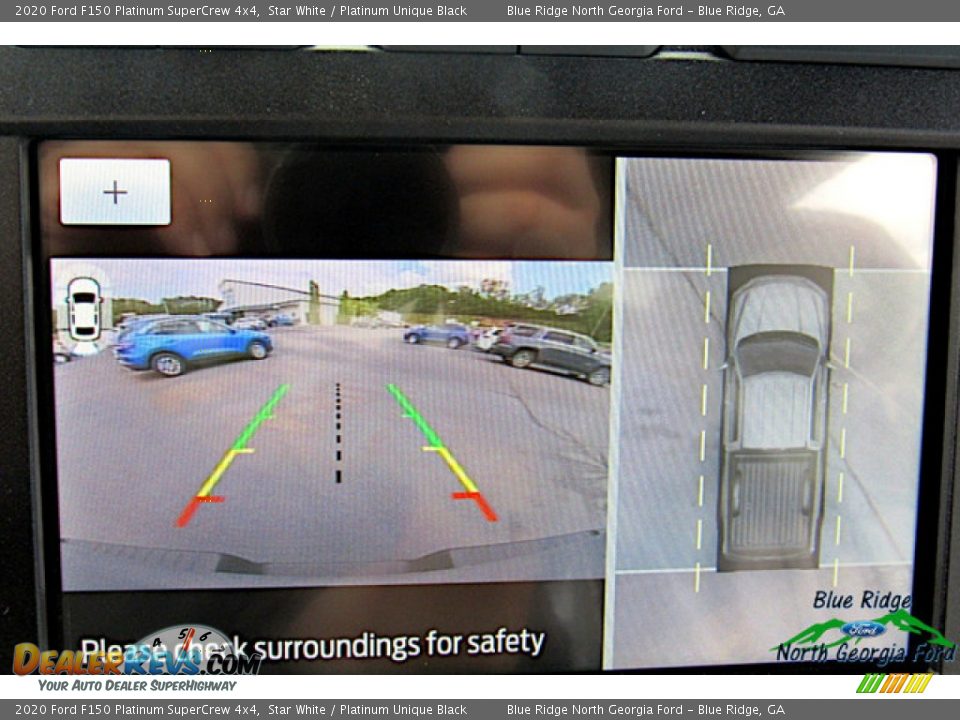 2020 Ford F150 Platinum SuperCrew 4x4 Star White / Platinum Unique Black Photo #22