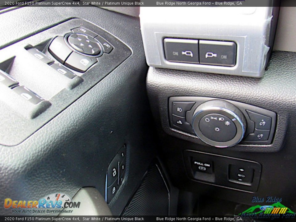 2020 Ford F150 Platinum SuperCrew 4x4 Star White / Platinum Unique Black Photo #24