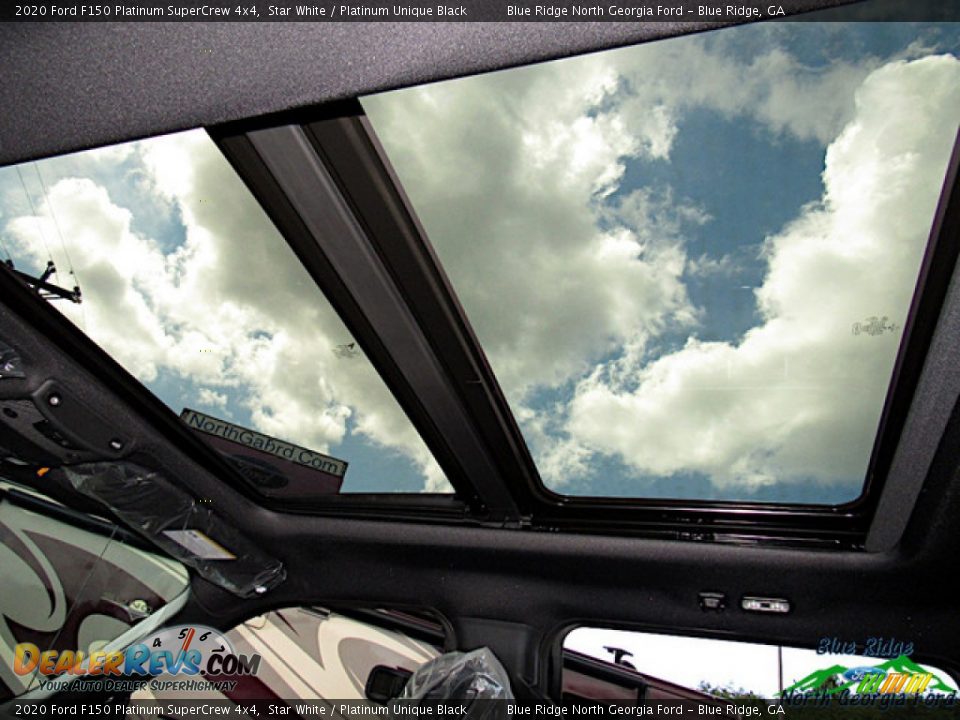 2020 Ford F150 Platinum SuperCrew 4x4 Star White / Platinum Unique Black Photo #26