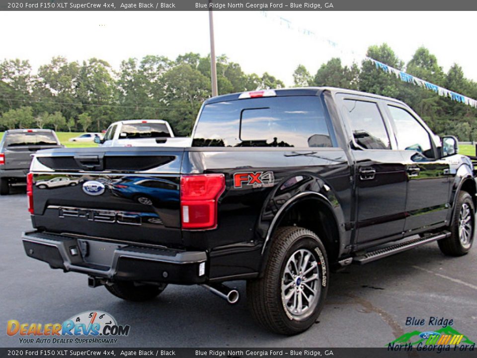 2020 Ford F150 XLT SuperCrew 4x4 Agate Black / Black Photo #5