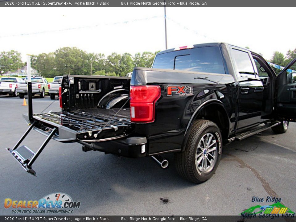 2020 Ford F150 XLT SuperCrew 4x4 Agate Black / Black Photo #13