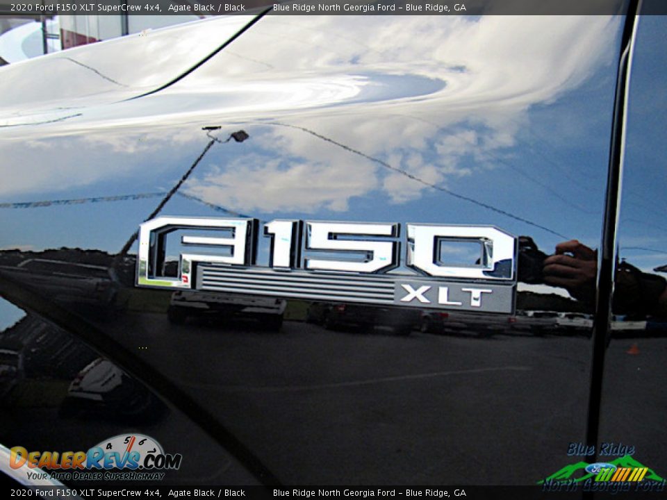 2020 Ford F150 XLT SuperCrew 4x4 Agate Black / Black Photo #27