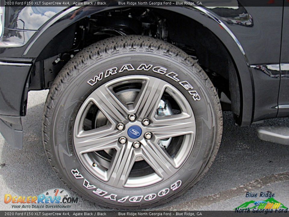 2020 Ford F150 XLT SuperCrew 4x4 Agate Black / Black Photo #9