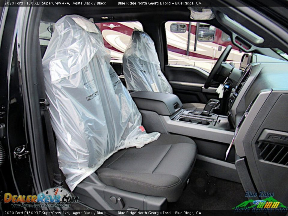 2020 Ford F150 XLT SuperCrew 4x4 Agate Black / Black Photo #11