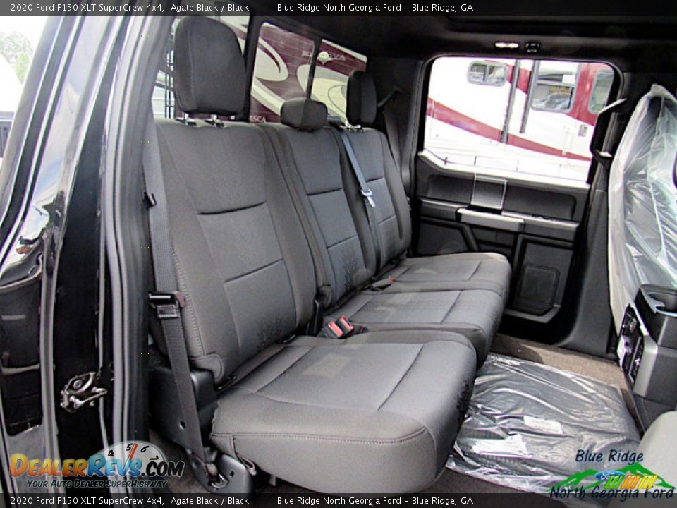 2020 Ford F150 XLT SuperCrew 4x4 Agate Black / Black Photo #12