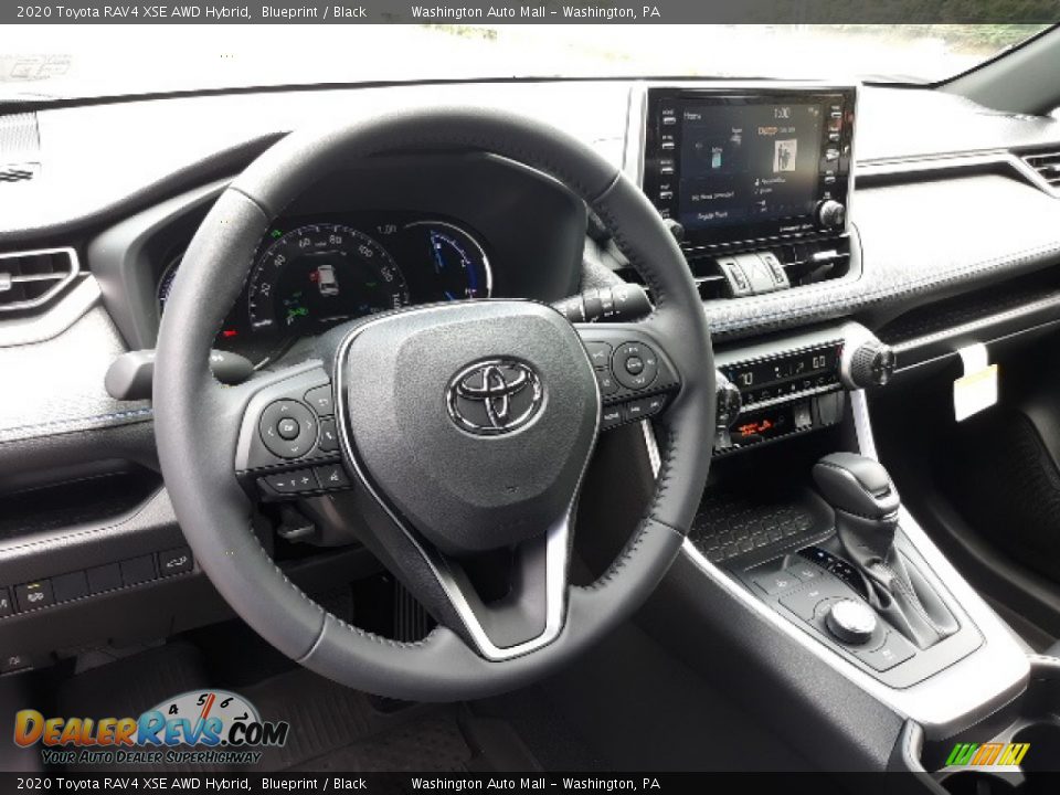 2020 Toyota RAV4 XSE AWD Hybrid Blueprint / Black Photo #3