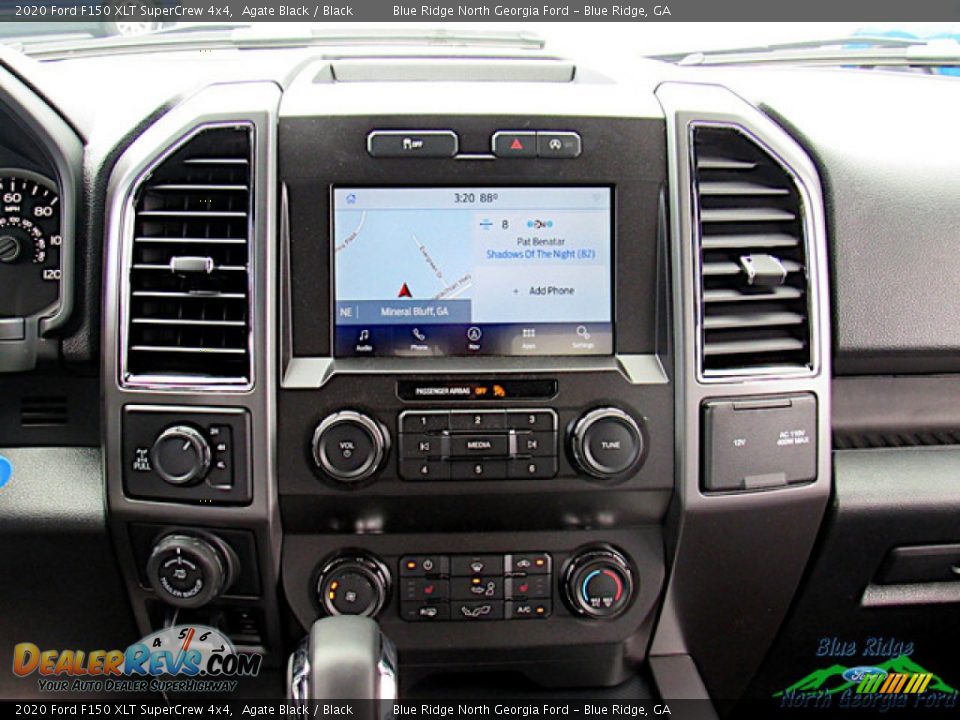 2020 Ford F150 XLT SuperCrew 4x4 Agate Black / Black Photo #17