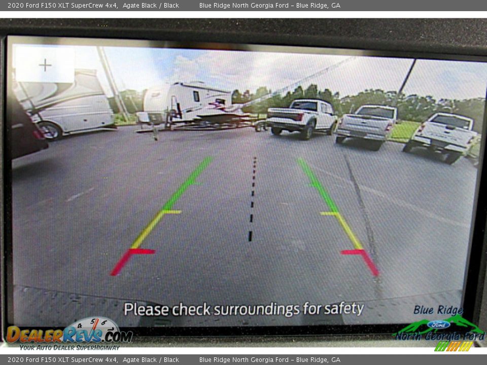 2020 Ford F150 XLT SuperCrew 4x4 Agate Black / Black Photo #20