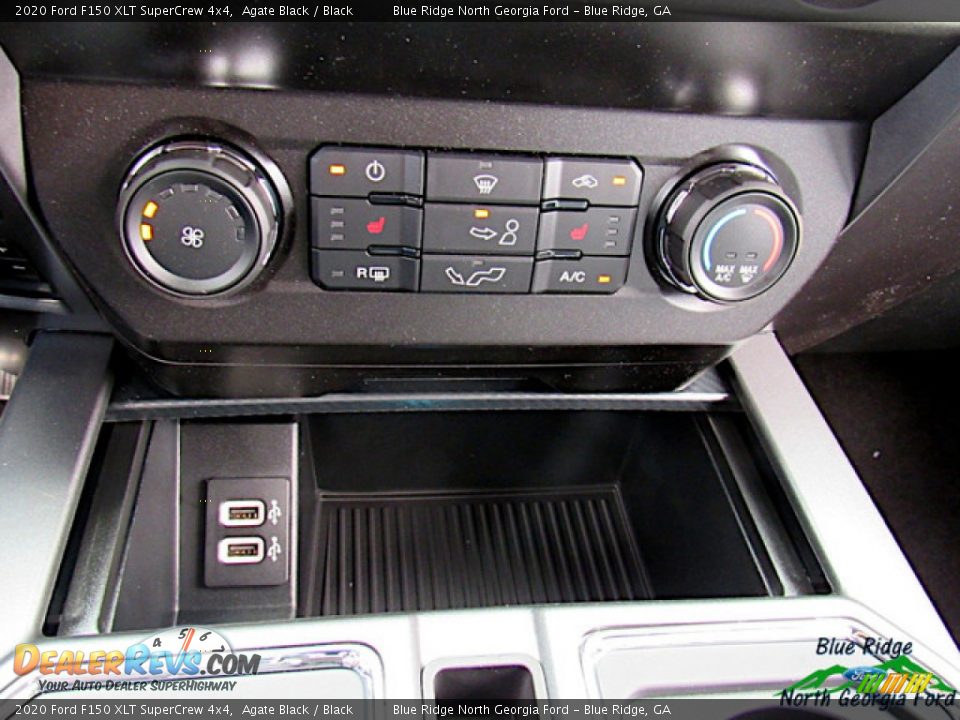 2020 Ford F150 XLT SuperCrew 4x4 Agate Black / Black Photo #21