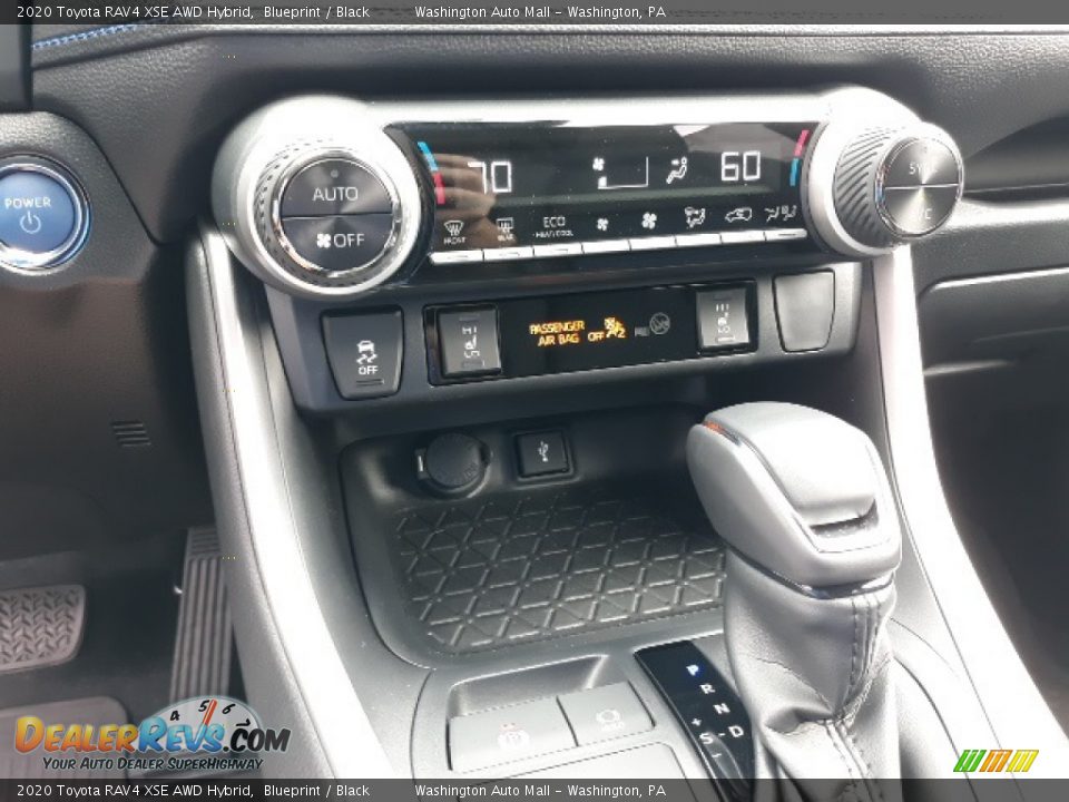 2020 Toyota RAV4 XSE AWD Hybrid Blueprint / Black Photo #14