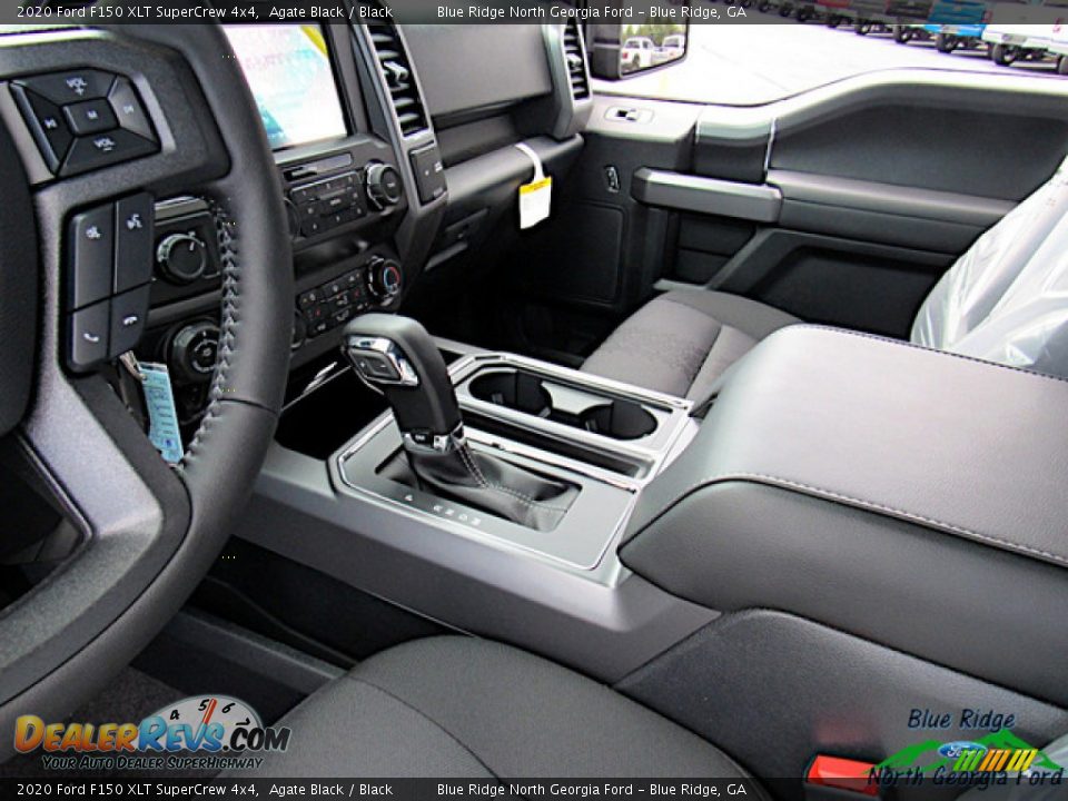 2020 Ford F150 XLT SuperCrew 4x4 Agate Black / Black Photo #24