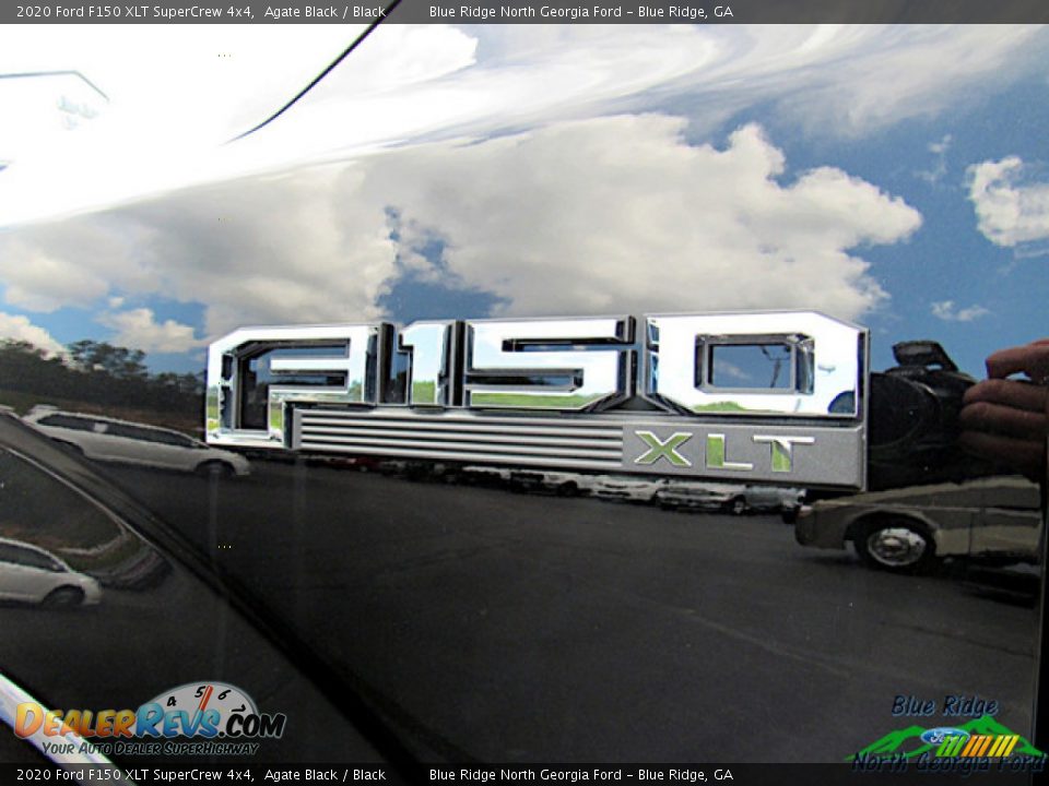 2020 Ford F150 XLT SuperCrew 4x4 Agate Black / Black Photo #26