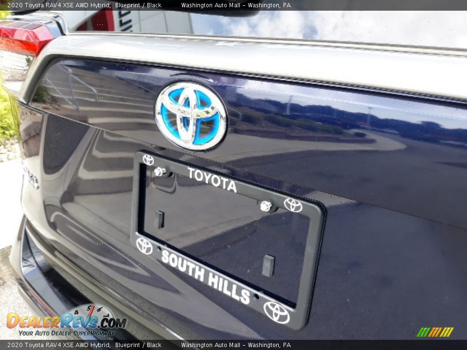 2020 Toyota RAV4 XSE AWD Hybrid Blueprint / Black Photo #35