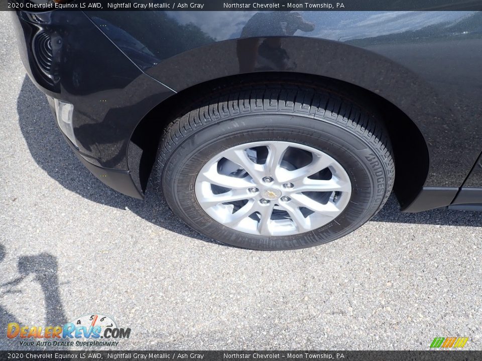 2020 Chevrolet Equinox LS AWD Nightfall Gray Metallic / Ash Gray Photo #2