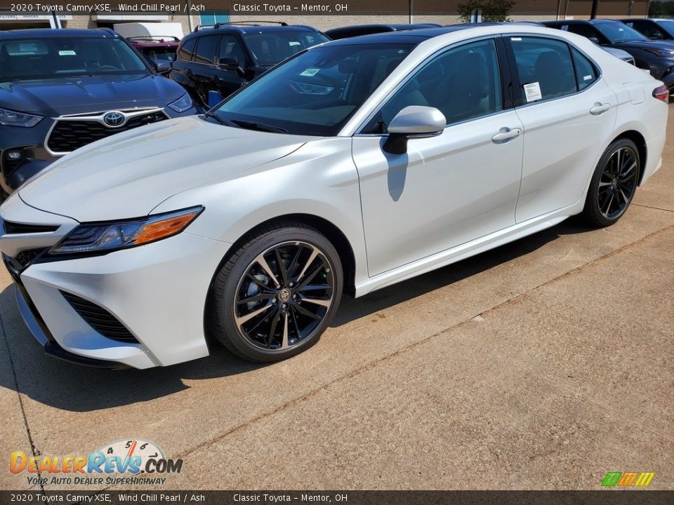 2020 Toyota Camry XSE Wind Chill Pearl / Ash Photo #1