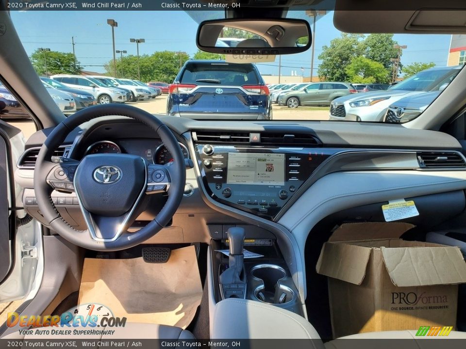 2020 Toyota Camry XSE Wind Chill Pearl / Ash Photo #4