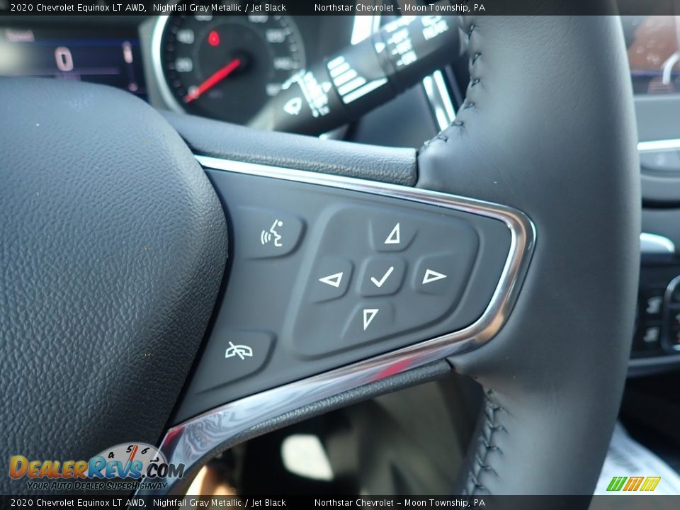 2020 Chevrolet Equinox LT AWD Nightfall Gray Metallic / Jet Black Photo #19