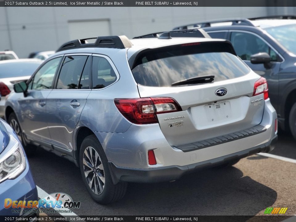 2017 Subaru Outback 2.5i Limited Ice Silver Metallic / Slate Black Photo #3
