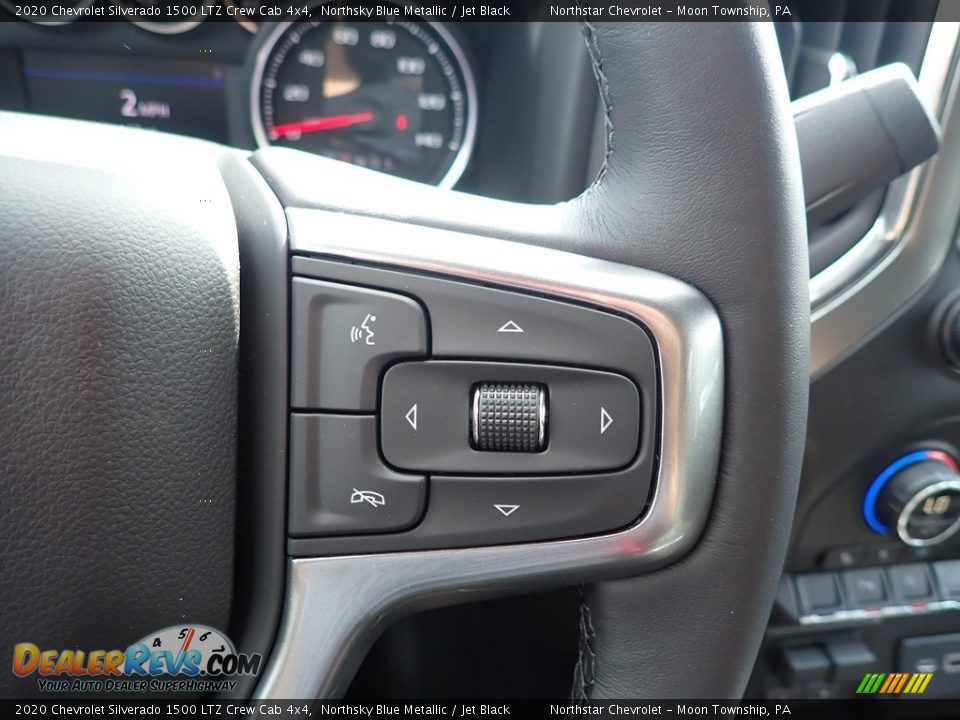 2020 Chevrolet Silverado 1500 LTZ Crew Cab 4x4 Steering Wheel Photo #19