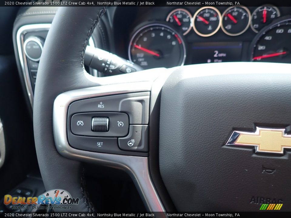 2020 Chevrolet Silverado 1500 LTZ Crew Cab 4x4 Steering Wheel Photo #20