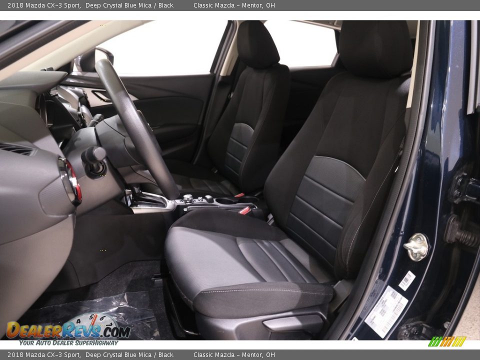 Black Interior - 2018 Mazda CX-3 Sport Photo #5