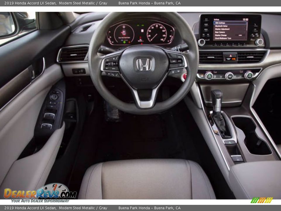 2019 Honda Accord LX Sedan Modern Steel Metallic / Gray Photo #5