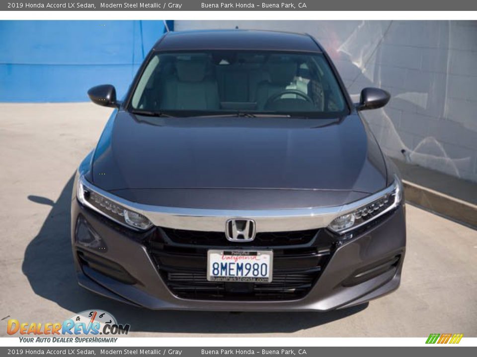 2019 Honda Accord LX Sedan Modern Steel Metallic / Gray Photo #7