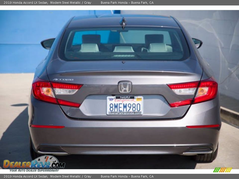 2019 Honda Accord LX Sedan Modern Steel Metallic / Gray Photo #11