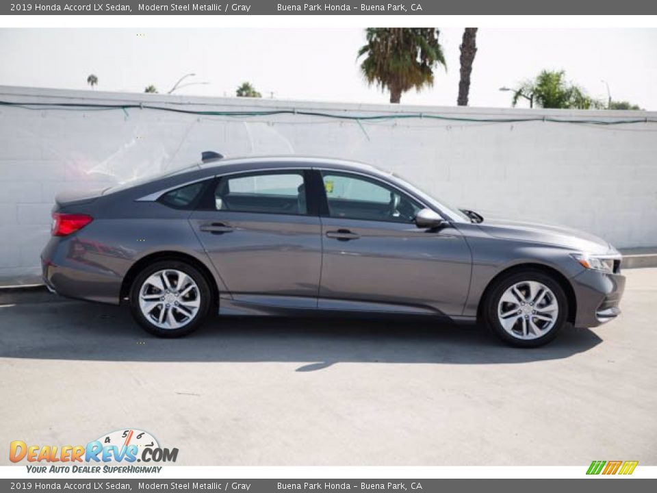 2019 Honda Accord LX Sedan Modern Steel Metallic / Gray Photo #14