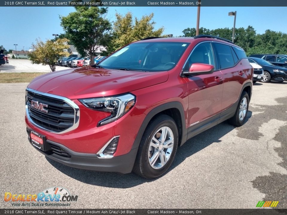2018 GMC Terrain SLE Red Quartz Tintcoat / Medium Ash Gray/­Jet Black Photo #5