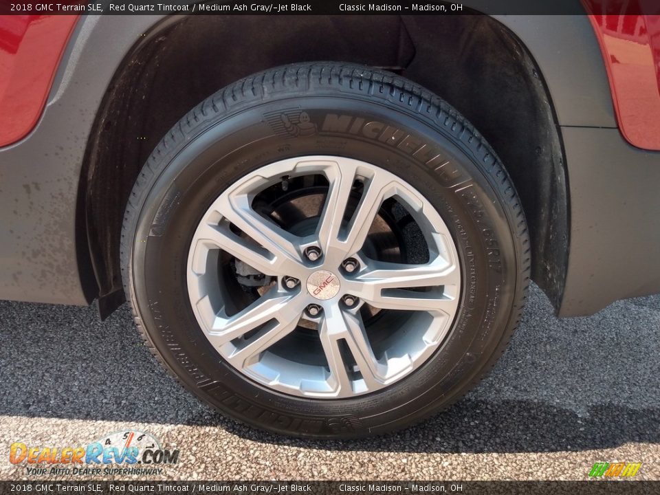 2018 GMC Terrain SLE Red Quartz Tintcoat / Medium Ash Gray/­Jet Black Photo #9