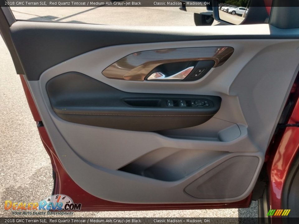 2018 GMC Terrain SLE Red Quartz Tintcoat / Medium Ash Gray/­Jet Black Photo #10