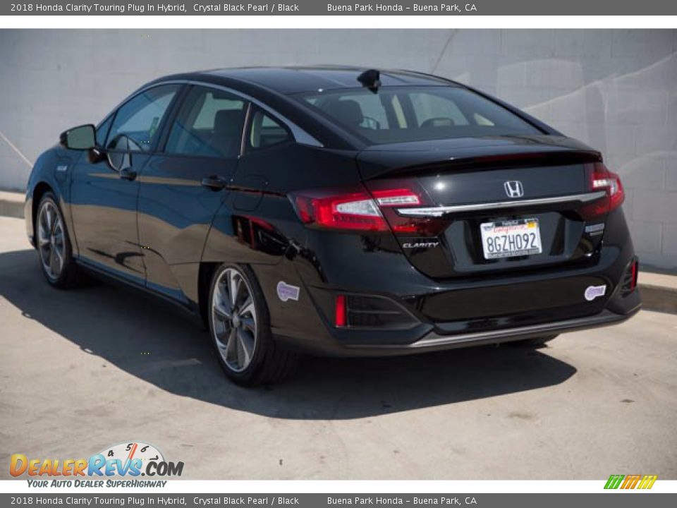 2018 Honda Clarity Touring Plug In Hybrid Crystal Black Pearl / Black Photo #2