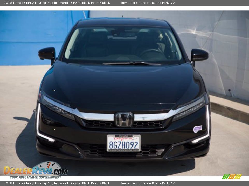 2018 Honda Clarity Touring Plug In Hybrid Crystal Black Pearl / Black Photo #7