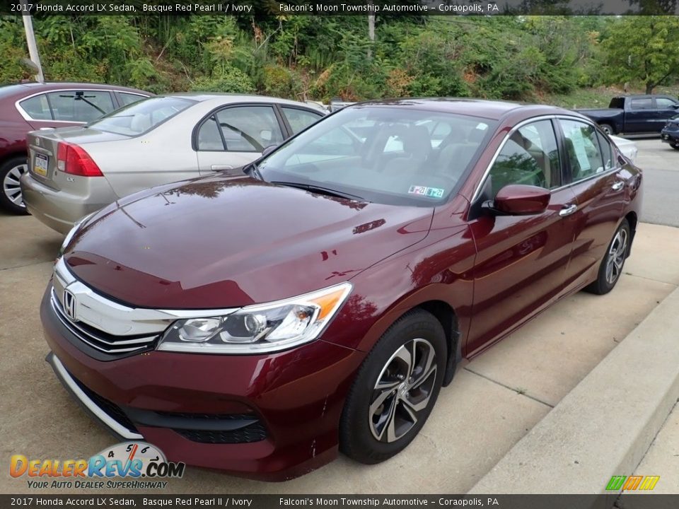 Front 3/4 View of 2017 Honda Accord LX Sedan Photo #1